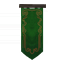 Green banner in Valheim